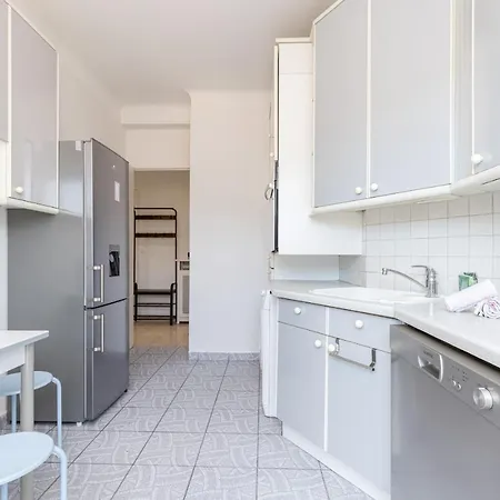 Large 3 Bdrs With Balconies & Garage Appartement